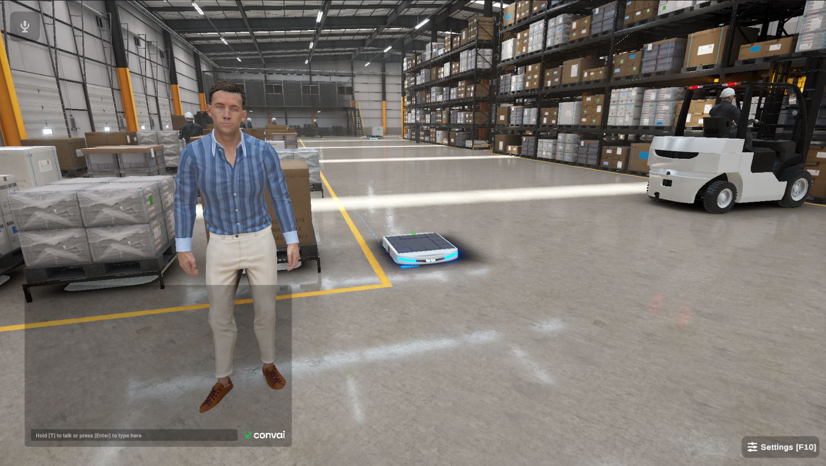 Warehouse safety training